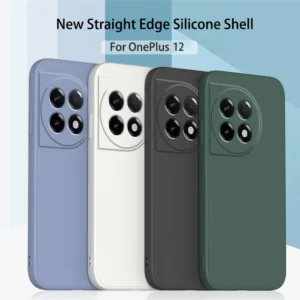 Liquid Silicone Shockproof Case for OnePlus 12 / 11 – Ultra Thin Matte TPU Protective Cover