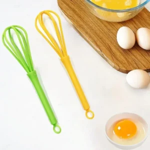 Multifunctional Manual Egg Beater & Whisk | Mini Rotary Kitchen Mixer