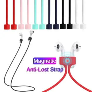 Wireless Earphone Anti-Lost Silicone Strap for AirPods 1/2/3/Pro – Hanging Cord Holder