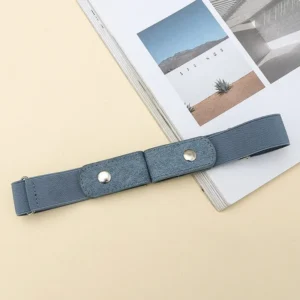 No-Buckle Elastic Belt – Invisible Adjustable Waist Belt for Men & Women