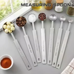 1/4Pcs Stainless Steel Coffee Scoop | Long Handle Measuring Spoon Stackable Coffee Tablespoon