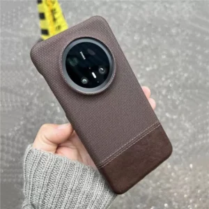 Luxury Retro Fabric Leather Armor Case – Huawei Mate & P Series