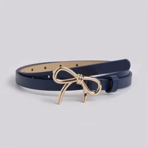 Women’s Bow Waist Belt – Adjustable Thin Decorative Belt for Dresses & Jeans