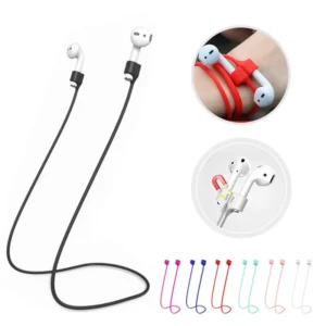 Magnetic Anti-Lost Silicone Neck Strap for AirPods 1/2/3/Pro – Earphone Lanyard