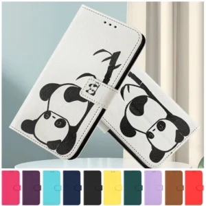 Luxury Flip Leather Case for Nothing Phone – Wallet & Flower Design