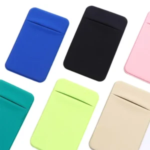 Elastic Phone Card Holder – Adhesive Wallet Pocket for Mobile Phones