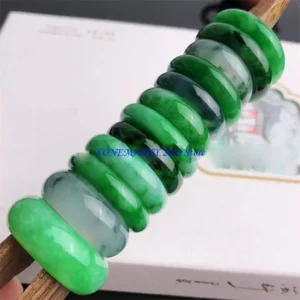 Acrylic Imitation Jade Gradient Ring – Simple Stackable Fashion Jewelry